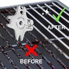 Sage Owl Bristle-Free Stainless Steel BBQ Grill Scraper – Safe