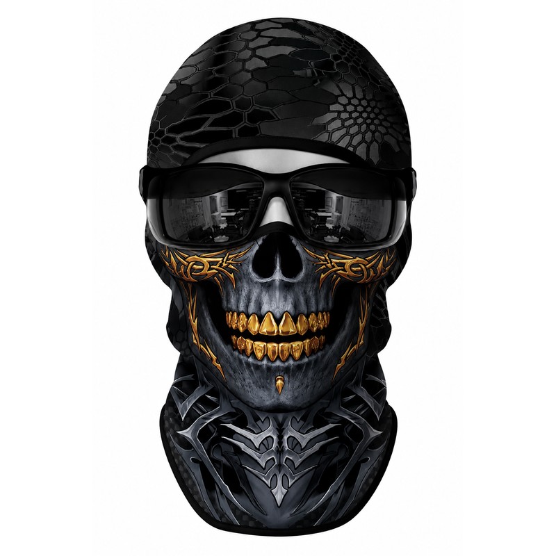 Breathable Full Face Balaclava Mask for Motorcycle Riding – Lightweight