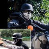 German Style Motorcycle Half Helmet, Retro Half Face Helmet for
