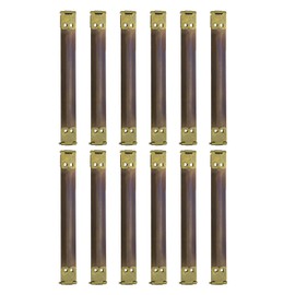 sourcing map 12Pcs Metal Internal Flex Frame, 12cm/4.7" Coin Purse Frame Handbag Hinges Clip for Wallet Bag DIY Craft Sewing Purse Making, Bronze