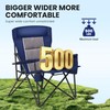 HIGH POINT SPORTS Oversized Camping Chairs for Adults, High Back