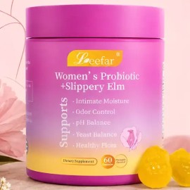 Gomitas Leefar Probiótico Femenino Sabor Piña 60