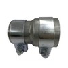 Pipe Reducer Exhaust Adapter Including 2 Mounting Clamps Broadband Clamp