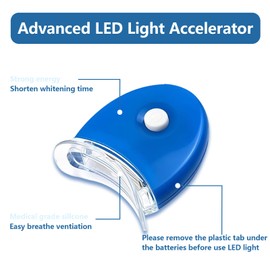 Teeth Whitening Pack of 5, Fast Teeth Whitening, Reduces Yellow Discolouration