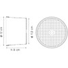 Pack of 12 Premium Lint Moulds Container 400/600 g Barrels