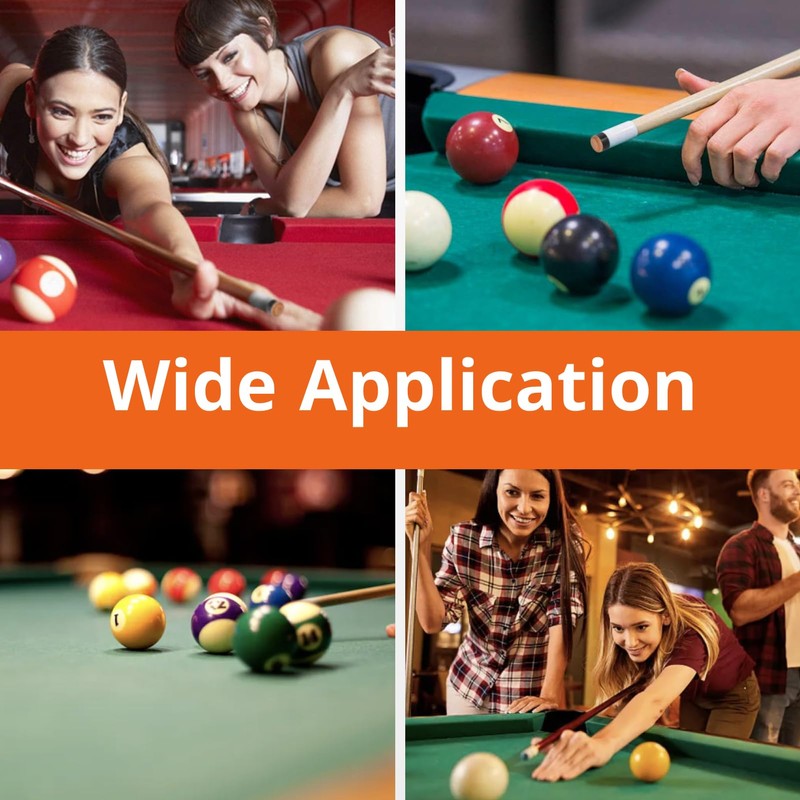 Pack of 20 Billiard Cue Tips for Snooker Screw-On Tips,