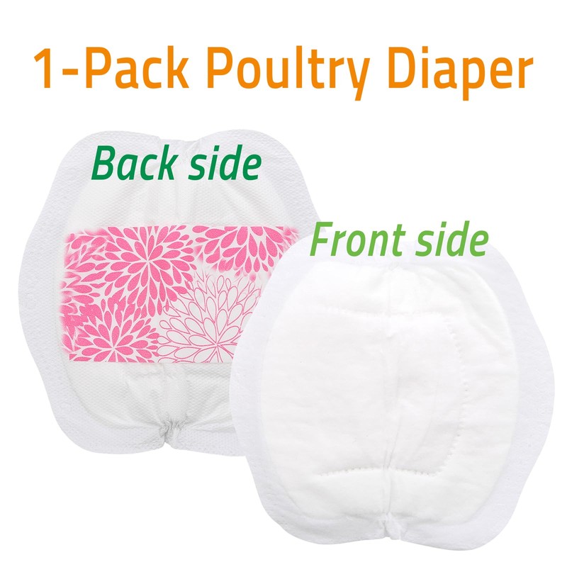 Yesito Adjustable Chicken Harness Diaper (5.4ft Leash) – Breathable &