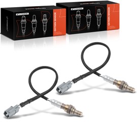 A-Premium Sensor de oxígeno O2 compatible con Honda Civic L4 1.6L 1997-1999 Civic del Sol 1997 Upstream & Downstream Juego de 2 piezas
