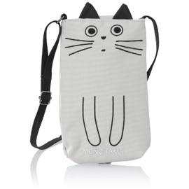 [Noah Family] Smartphone Pochette Monotama Smartphone Pochette, gray