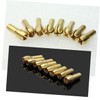 DOITOOL 24pcs Brass Collet for Rotary Tools Golden Compatible with