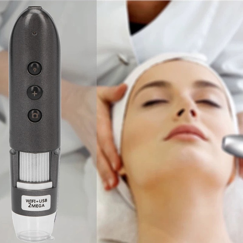 200X Magnification Skin Hair Scalp Detector 2MP Wifi USB High