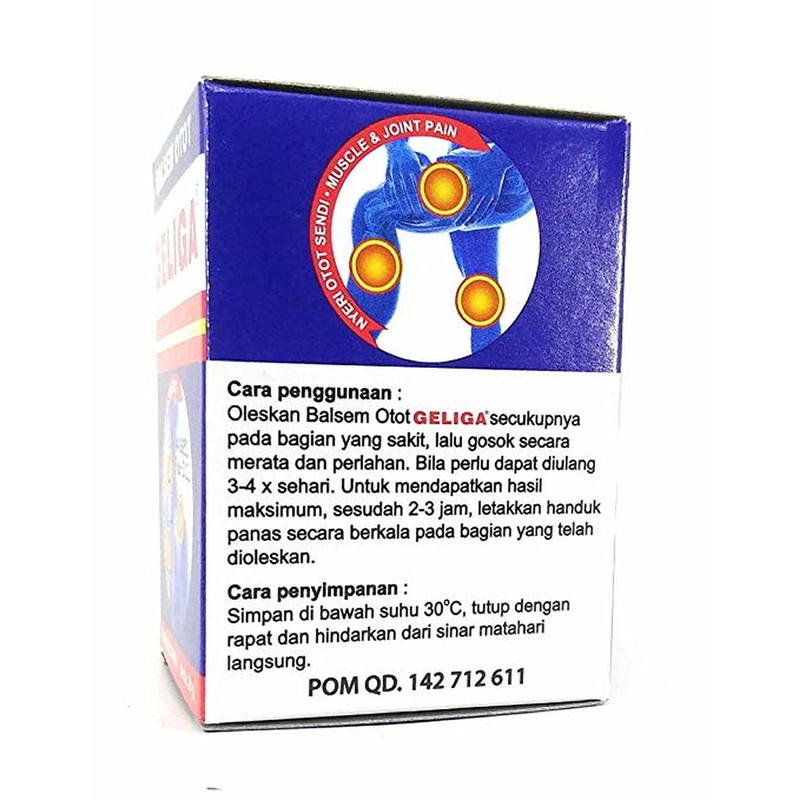 Geliga Muscular Balm Ointment Balsem Otot 20 Gram by Geliga