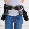 Ruiqas Adjustable Camera Waist Belt, Photography Waist Strap Multifunctional Utility