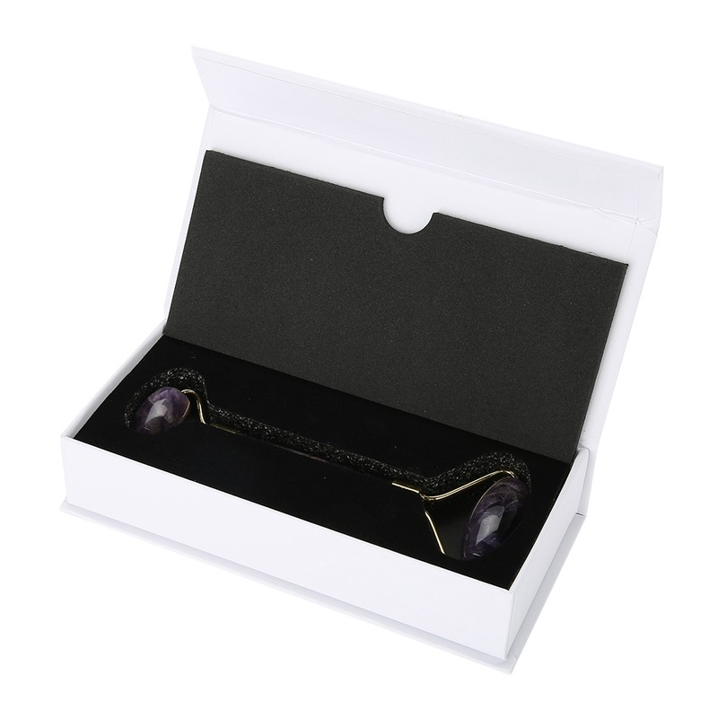 Natural Jade Roller Massage Amethyst Facial Massage Anti Wrinkle Anti