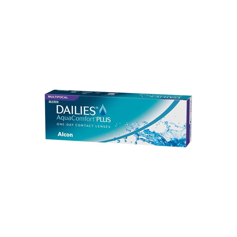Dailys Aqua Comfort Plus Multi-Focus [BC] 8.7 [PWR] +1.75 [Number
