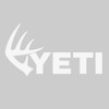 YETI Sportsman's Decal Whitetail Shed White