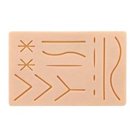 Byttlerom New Skin Suture Training Kit Pad Suture Training Kit Suture Pad Trauma Accessories for Practice and Training Use