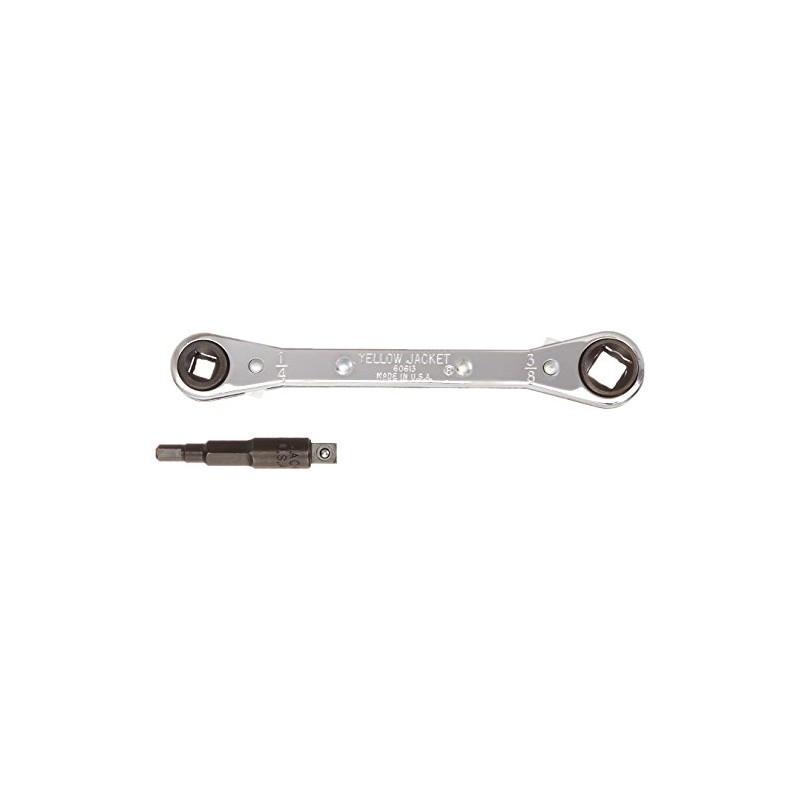 Hand Ratchet, 3/16" to 3/8" Dr, 5-1/2" L