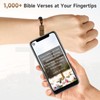 Outiuehee 1Pcs Adjustable Daily Bible Verse Bracelet - Christmas Stocking