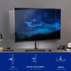 VIVO Black Ultra Wide Screen TV Desk Mount for up