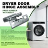 WE01X25317 Dryer Door Hinge Fit for GE Hotpoint, Door Hinge