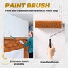 Teenyyou 5 Pcs Texture Paint Roller Set, 4 Pcs 9