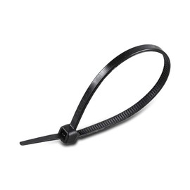 Cable Ties 2.5 mm Wide for Tying Cables for Home and Office, Black