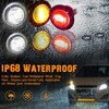 Tuanse 60 Pack Trailer Lights Bulk 3/4 Inch LED Marker