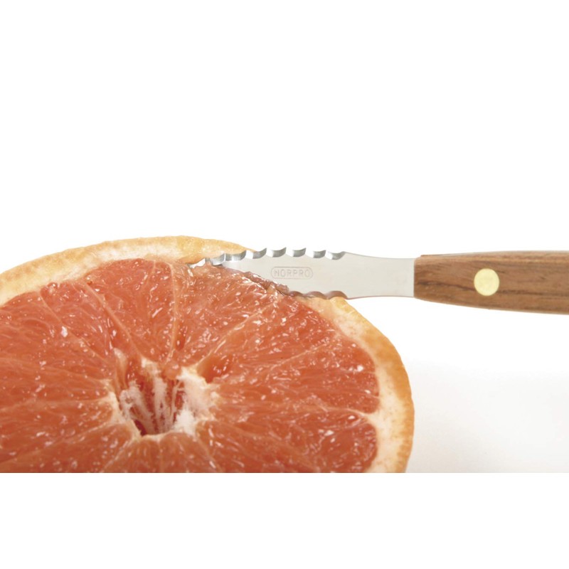 Norpro, Silver Twin Blades Grapefruit Knife, 8 inch