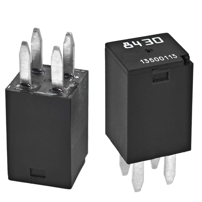 4Pcs Automotive Relays 13500113 8430 for GM, Multi-Function 4-Pin Relay