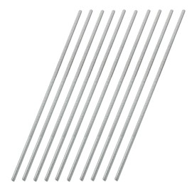 Litoexpe 10 Pack Fully Threaded Rod M3 x 150mm, 304 Stainless Steel Right Hand Threaded Rods Bar Studs