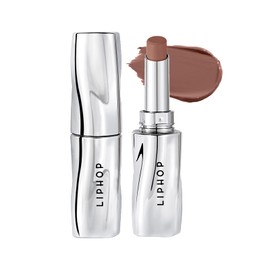Wirwody Lipstick Matte Color Stay Long Lasting Rotating Lipstick High Color Moisturizing #3 Ebony Brown