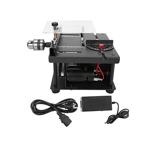 7.5x6.3x3.9in Table Saw Cutting Set, Mini Hobby Table Saw Lathe