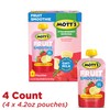 Mott’s Fruit Smoothies Strawberry Banana, 4.2 oz clear pouches, 4