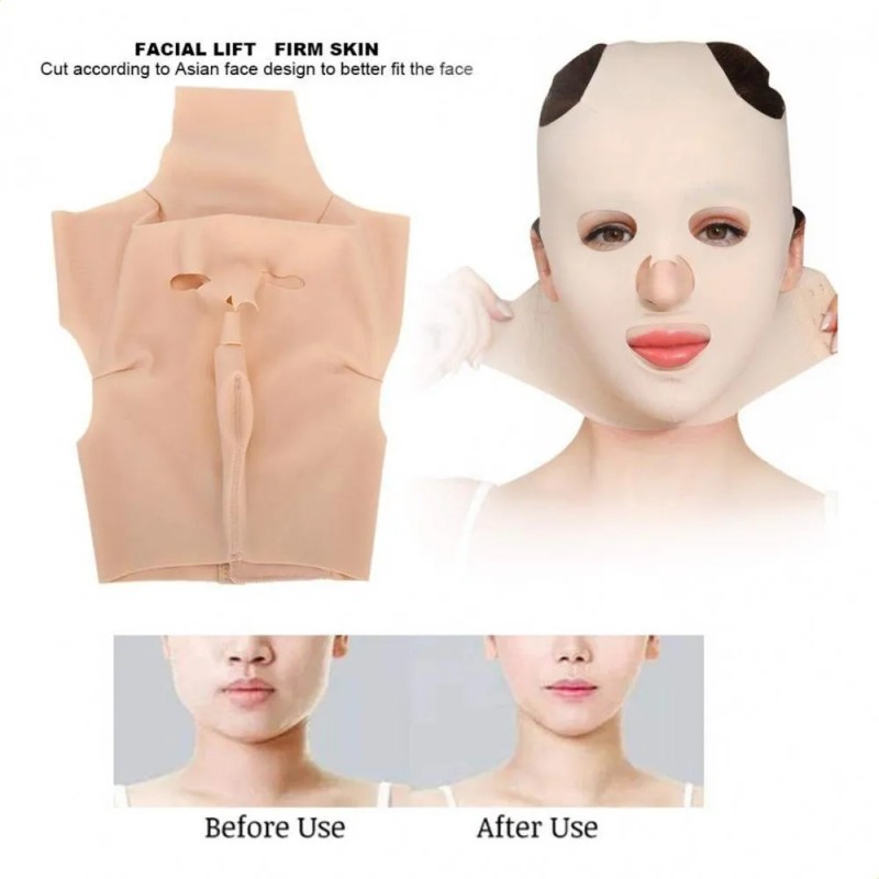 Vendaje Moldeador Facial Línea Elástica Transpirable