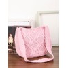 ENBEI Handmade Crochet Bag–Boho Chic Shoulder Bag, Aesthetic Kinted Bag,Cute