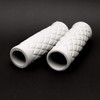 Diamond Grip White for Harley 1" Nice Motorcycle ..