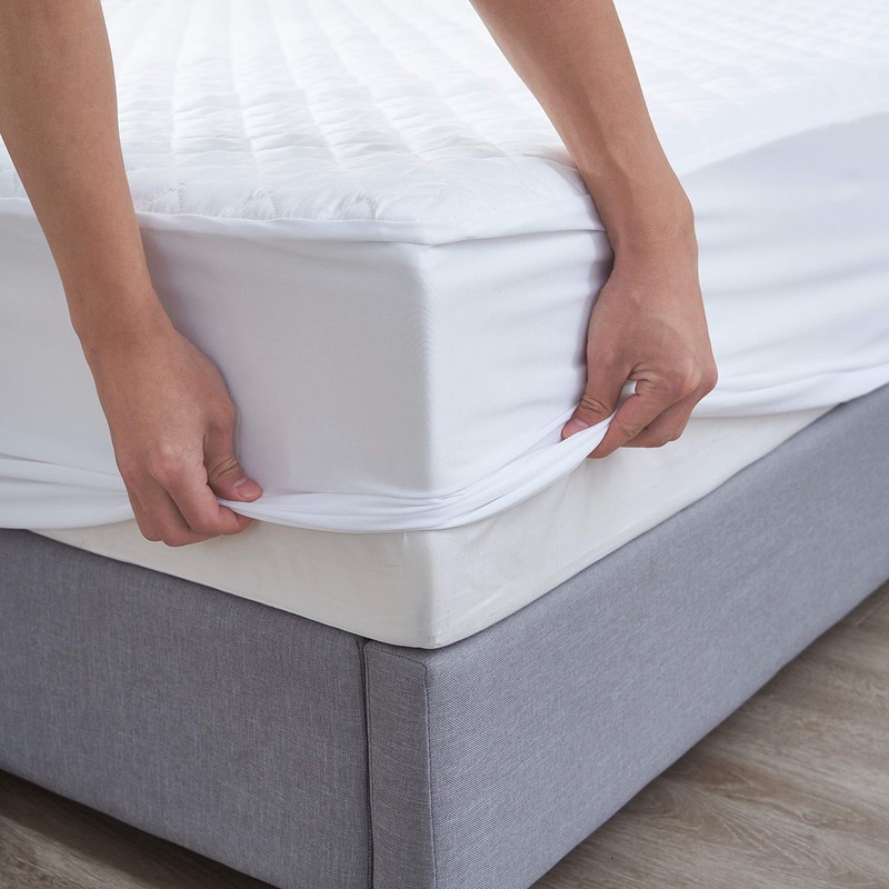 Elif Twin XL Extra Long Mattress Protector, 100% Waterproof, Quilted