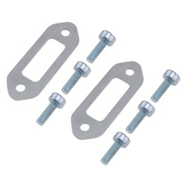 The Lord of the Tools 2 Sets of Lawn Mower Silencer Kit Compatible with Stihl TS410 TS420 63x22mm Screw Length 19.8mm 2 Vent Gasket and 6 Screws Muffler Gasket Kit