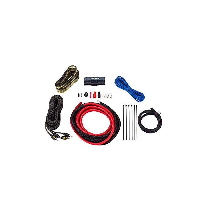 KICKER Accessories VK6 6AWG Amp Kit w/2-ch Interconnects