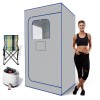Bufferzone Portable Sauna for Home, Waterproof Personal Sauna Box with