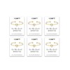 2/4/6PCS Bridesmaid Bracelet Gold Love Knot Bracelet for Women Tie