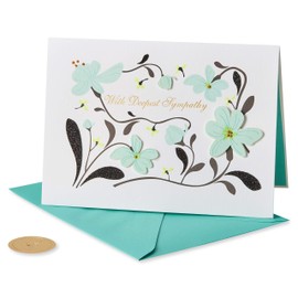 Papyrus Sympathy Card (Wishing You Comfort and Peace)