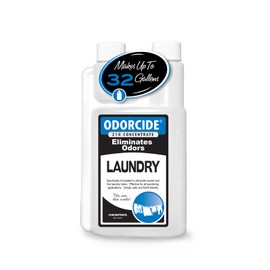 Odorcide Odorcide Concentrated Fresh Linen Scent Laundry Odor Eliminator for Strong Odor, All Laundry Uses C Safe, Non-Enzymatic Odor Neutralizer C Laundry Odor Remover for Smoke, Sweat & Pet Odors (16oz)
