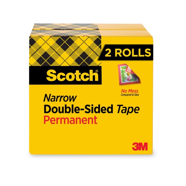 Scotch 3M Double-Sided Tapes (MMM6652PK)