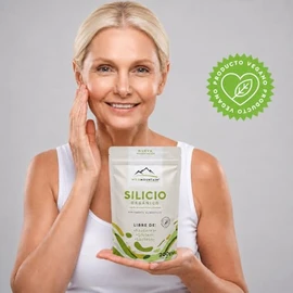 Silicio Orgánico Wildmountain 200 g | 100% Algas Fosilizadas | Fuente Vegetal de Silicio | Producto Vegano | Sin Azúcares, Gluten ni Lácteos