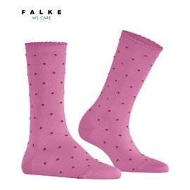FALKE Women's Spike Dot W So Cotton Patterned 1 Pair Socks, Pink Blush 8514, 2.5-5