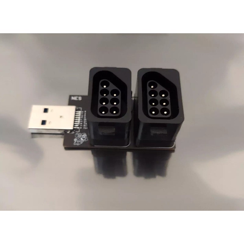 MiSTer FPGA SNAC Board w/ NES, SNES, Atari, and Genesis