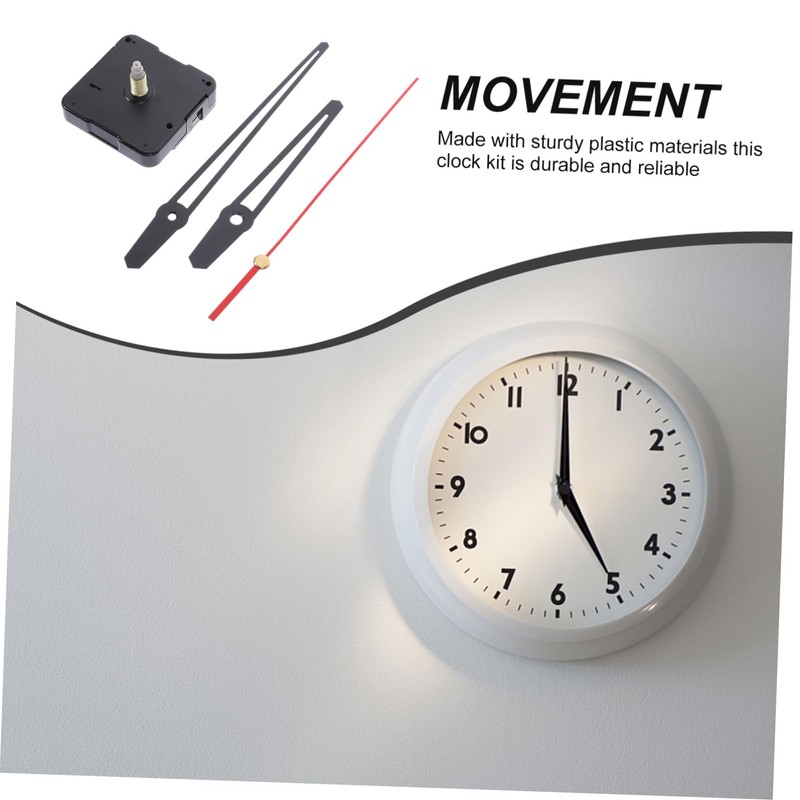 LALAFINA 1 Set Silent Clock Movement Mechanism DIY Clock Kit