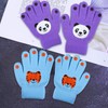 Cooraby 6 Pairs Kids Warm Magic Gloves Winter Stretchy Knit